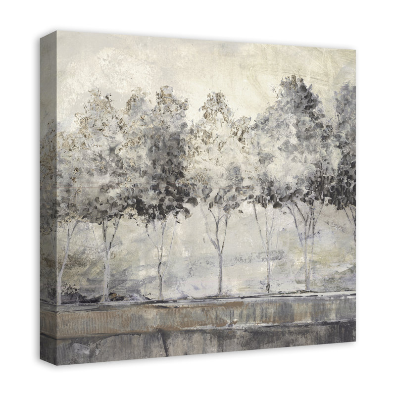 " Gray Trees " Painting Print