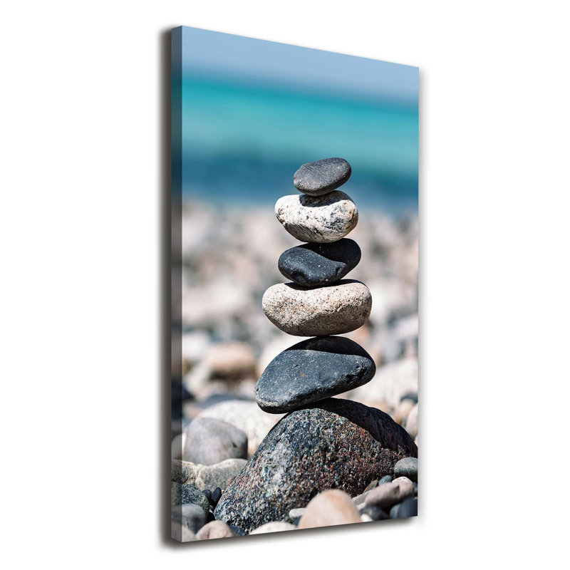 Falling Strawberries - Wrapped Canvas Print