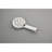 Shower System With White Brass Components: Head, Hand Shower, Slide Bar, Bodysprays - Wall Mounted Installation Version Option Including Bar And Body Spray