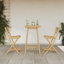 Solid Wood Counter Stool