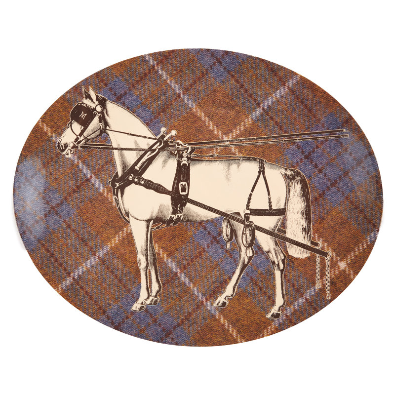 PLATEAU Oval Equus Tweed