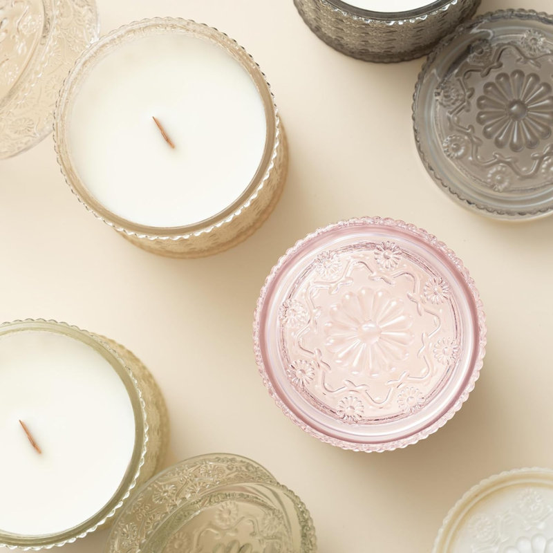 Scented Unscented Flameless Jar Candle