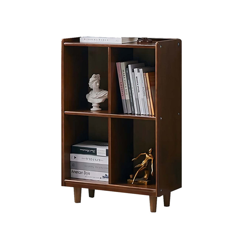 Bibliothèque du plancher au plafond avec rangement simple en bois massif., (2 tablettes) H 36,61 po x l 23,62 po x P 11,81 po