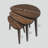  Solid Nesting Table Set Of 3- Oak