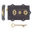 Davenport Iron Rim Lock