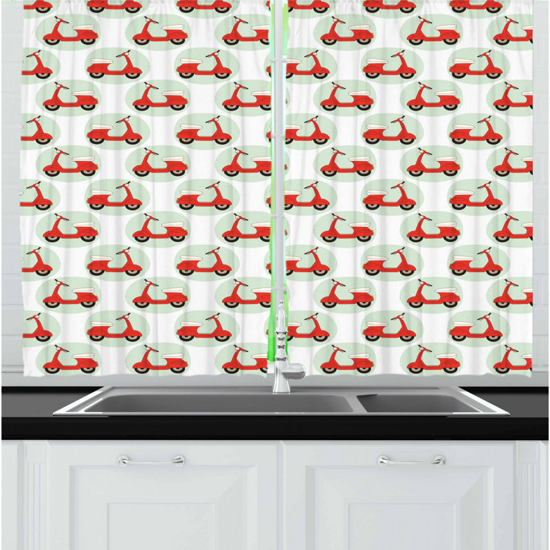 Tailored Kitchen Curtain