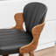 Tabourets de bar pivotants en bois et en similicuir Xaviera (ensemble de 2)-2126964617-2126964724-2128588733