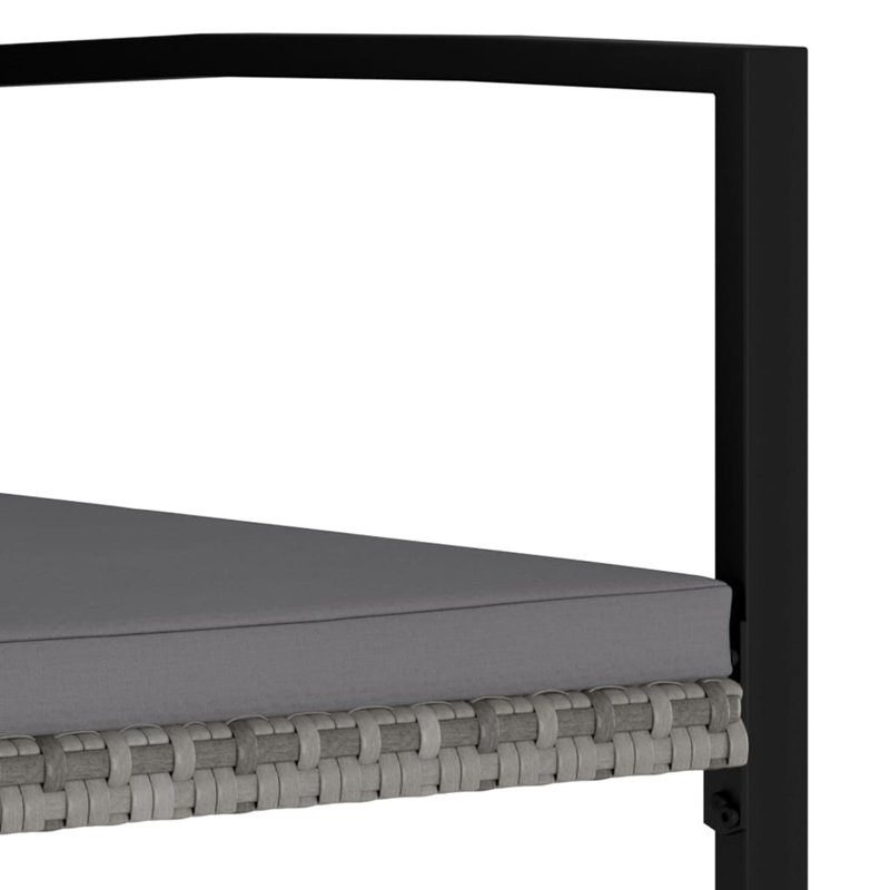 Ensemble repas 9 pièces Bromarg, gris, gris