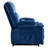 Dual Motor Large Power Lift Recliner Chair With Waist Kneading Heat, Extended Footrest & Cup Holders-1818521817
