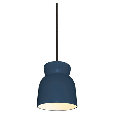 (6) Hourglass Pendant - Rigid Stem