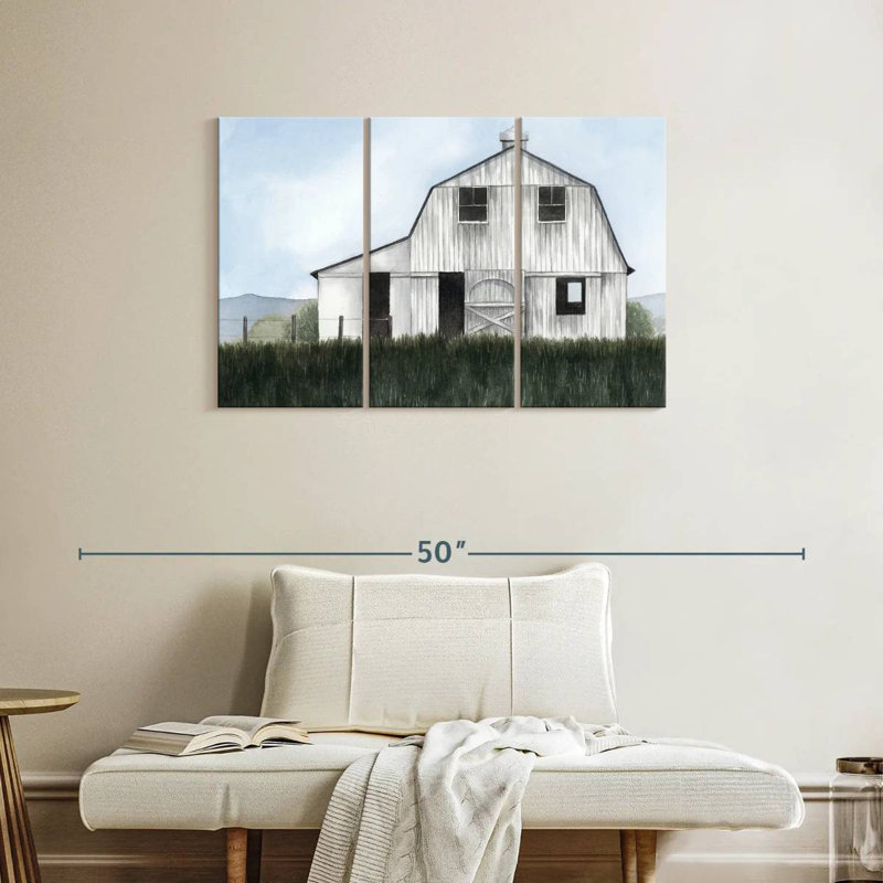 Lilie Bygone Barn II, H 24 po x l 38 po