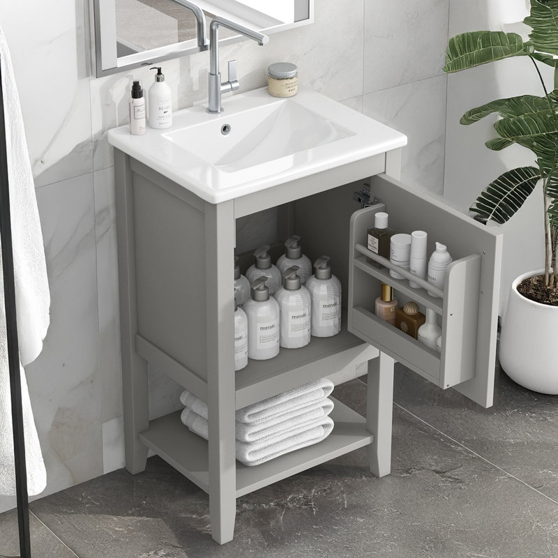 20" Bathroom Vanity With Sink