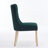 Upholstered Dining Chair With Button - Tufted Back & Wooden Legs(set Of 6)-1278289819-1278027749