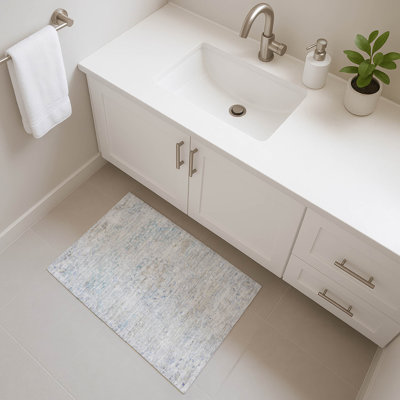Premium Machine Washable Marasco AMF1636 Global Rug