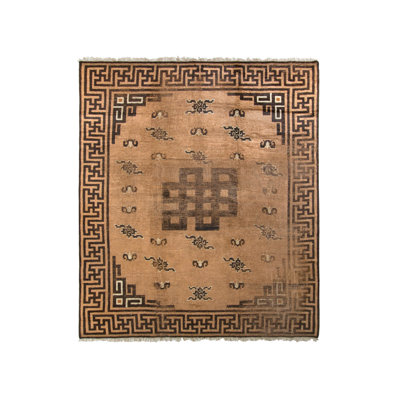 One-of-a-Kind 9'6" x 10'4" Hand Knotted Area Rug