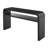 59.4'' 2-Tier Solid Wood Veneer Console Table with Waterfall Edge