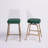 Milica Swivel Upholstered Velvet Counter Stool-393200360-393200359-393200354