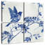 Colibri en porcelaine Harnek