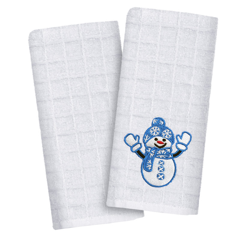 Cotton Embroidered Kitchen Towel Linen Set