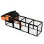 Grande cage à volaille et cage, poulailler en bois d'extérieur avec protection imperméable, nichoir, rampe, plateau coulissant, serrure robuste d'une profondeur de 36,02 po, lapin spacieux de 14,96 po