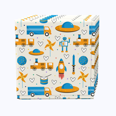 Cotton Twill No Pattern Square Napkin