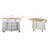 Versatile Kitchen Island with Abundant Storage and Smooth Functionality, Ideal for Culinary Spaces