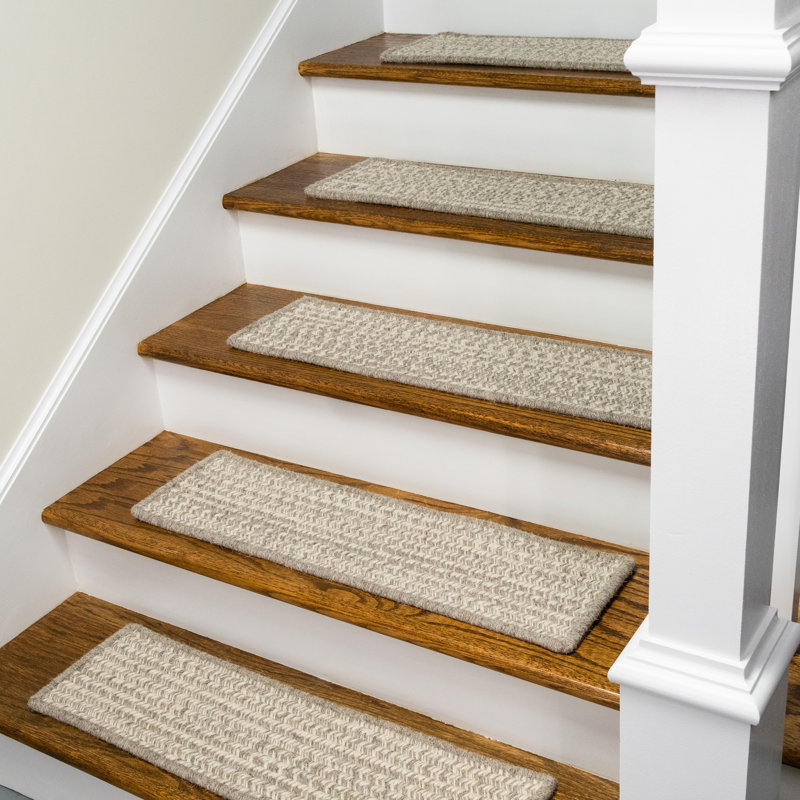Tapis d'escalier Kylem, Gris foncé