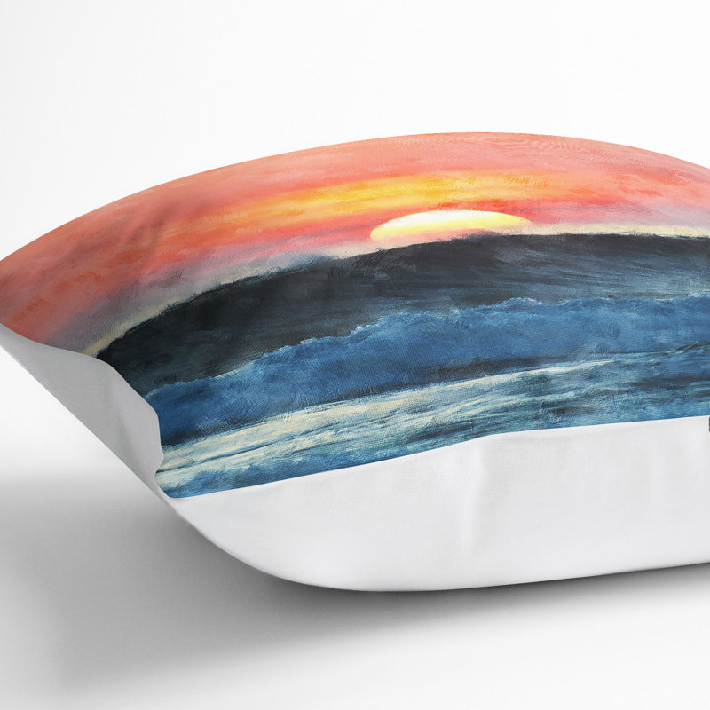 Square Throw Cushion, 40cm H x 40cm W x 15cm D, White
