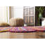 Tapis en jute de coton tissé à la main Abhay-1091303910
