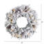 Couronne floquée lumineuse 20 po
