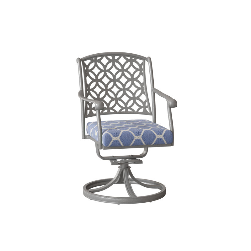 Casa Outdoor Dining Armchair, Pewter, Denver Scarlett Sunbrella®