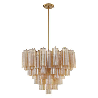 Dimmable Tiered Chandelier