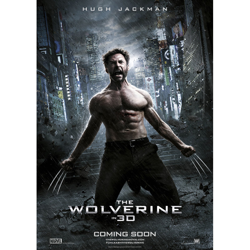 Le Wolverine, H 24 po x l 17 po