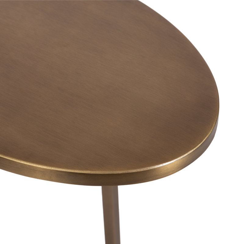 Table en C Natalli, Doré