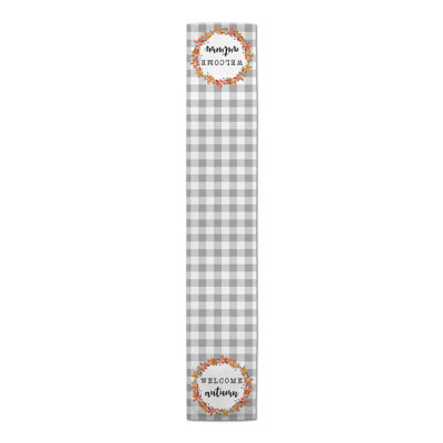 Edgecombe Gingham Thanksgiving Table Runner