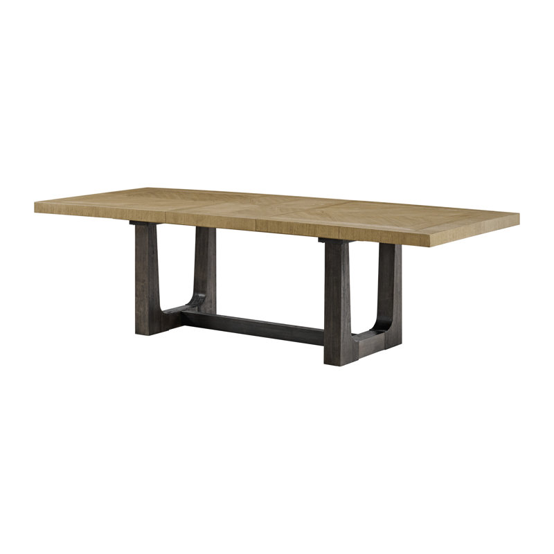 Table de salle à manger à tréteaux 42 "
