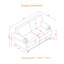Causeuse de salon 59,5 "Classic-128896112