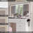 Emilia Compact Premium Vanity With Bluetooth Speakers & LED Mirror-106057655