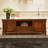 Cherry wood TV cabinet