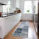 Washable Floral Indoor / Outdoor Rug