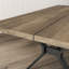 Table de salle à manger rectangulaire en bois massif L 72 po x l 38 po Yougo-1018958271