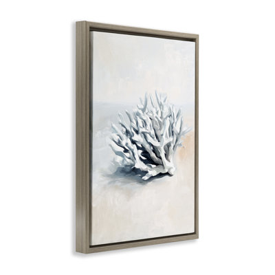 Simple cadre flottant corail Staghorn, design par Ramona Murdock