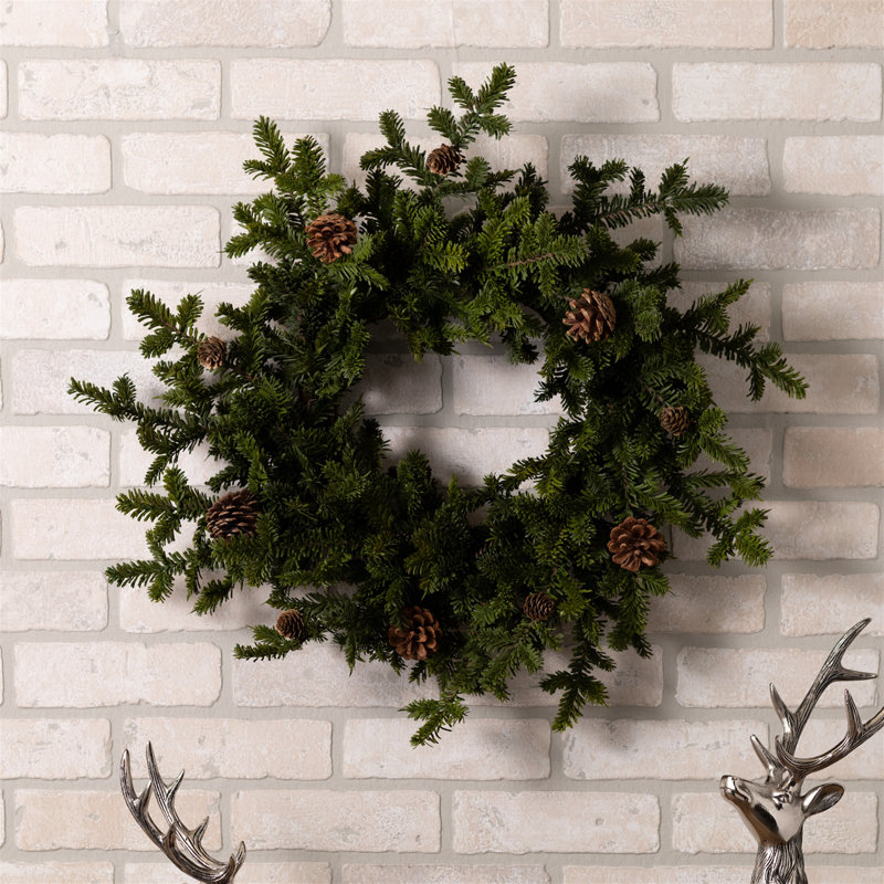 Pine Cone Wreath