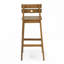 Tabouret de bar d'extérieur en bois