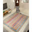 Tapis lavable classique à imprimé cachemire en polyester à motif cachemire classique bleu, rouge, jaune-1545236812