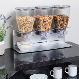Triple Dry Food Cereal Dispenser