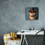 Toile épique Graffiti «The charmant Mr. Fox» par Lucia Heffernan, 12 po x 12 po-1952946525