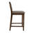 25'' Upholstered Bar & Counter Stool With Solid Wood Legs And Footrest And Rattan Backrest For Kitchen Island, Coffee Bar-766129577-766129579