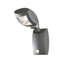 Anthracite Integrated LED Outdoor Armed Sconce-31470638