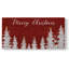 Merry Christmas - Toile tendue avec châssis - Prêt à accrocher-260185376